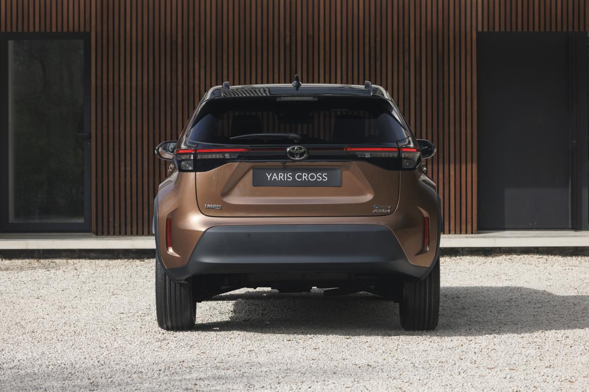 YARIS CROSS Achterzijde